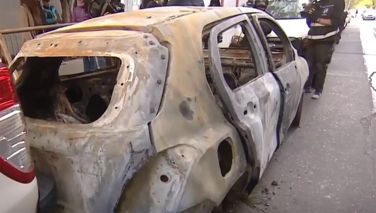 FLORENCIO VARELA. La camioneta fue encontrada a poco más de 700 metros del lugar en donde encontraron los restos. 