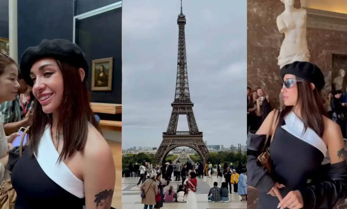 María Becerra sorprendió a sus fans con una confesión de amor en París