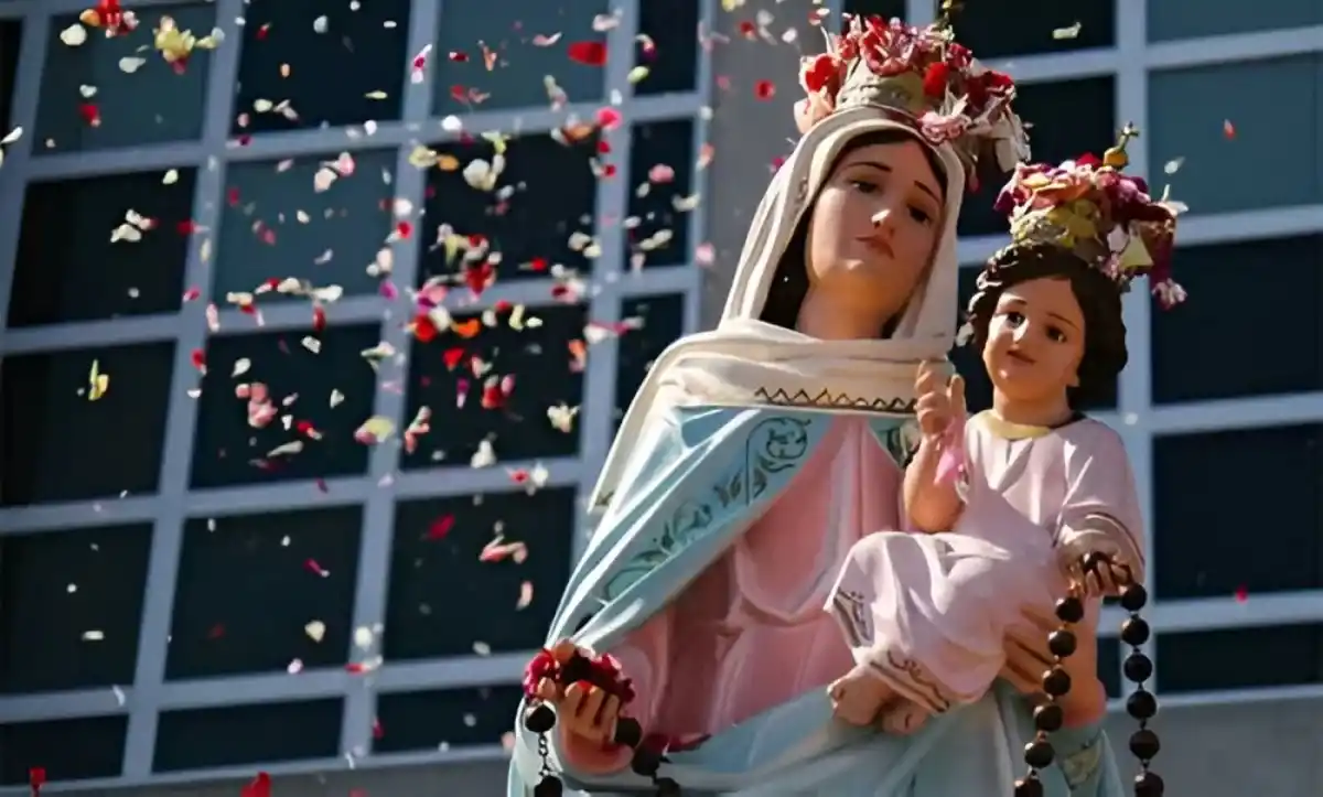 Hoy es el día de la Virgen del Rosario de San Nicolás