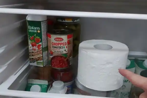 Para qué sirve guardar un rollo de papel higiénico en la heladera: la razón detrás de este insólito e infalible truco