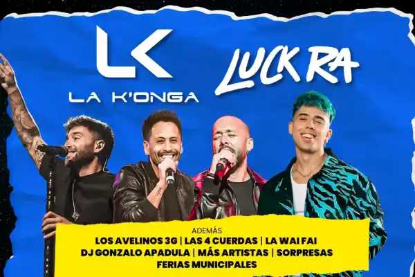 Cómo conseguir las últimas entradas gratuitas para ver a Luck Ra y La Konga en Tucumán