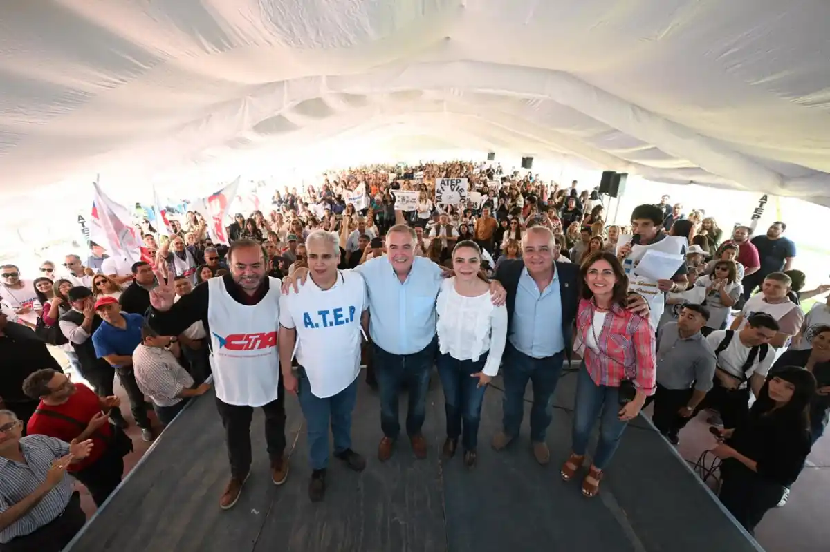 La docencia de ATEP brindó su apoyo a la lista Tucumán Primero que encabeza Osvaldo Jaldo