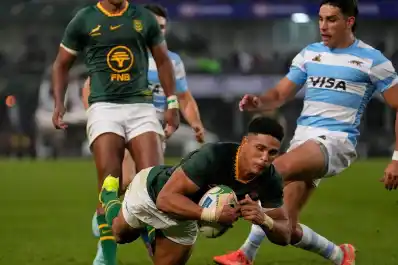 Luego de un gran primer tiempo, Los Pumas bajaron la guardia y pierden contra los Springboks por el Rugby Championship