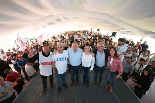 La docencia de ATEP brindó su apoyo a la lista Tucumán Primero que encabeza Osvaldo Jaldo