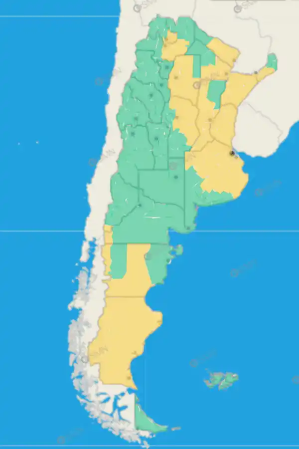 Medio país está en alerta meteorológica por vientos fuertes: las zonas afectadas