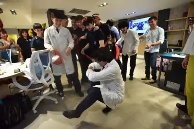 Ritmo de la redacción: todos felices