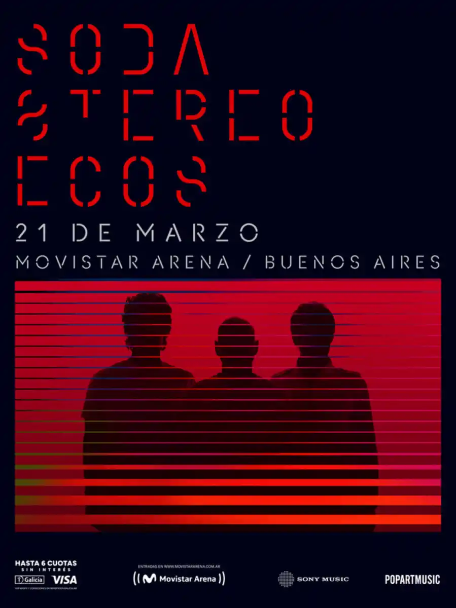Soda Stereo anuncia su regreso con Ecos: Cerati virtual y el resto de la banda en vivo