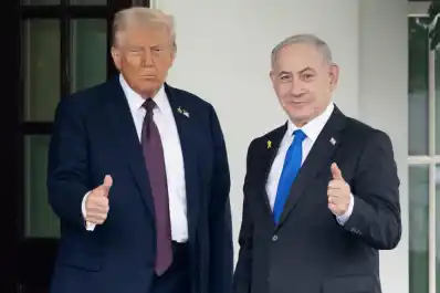 Trump y Netanyahu presentaron el plan de paz para Gaza