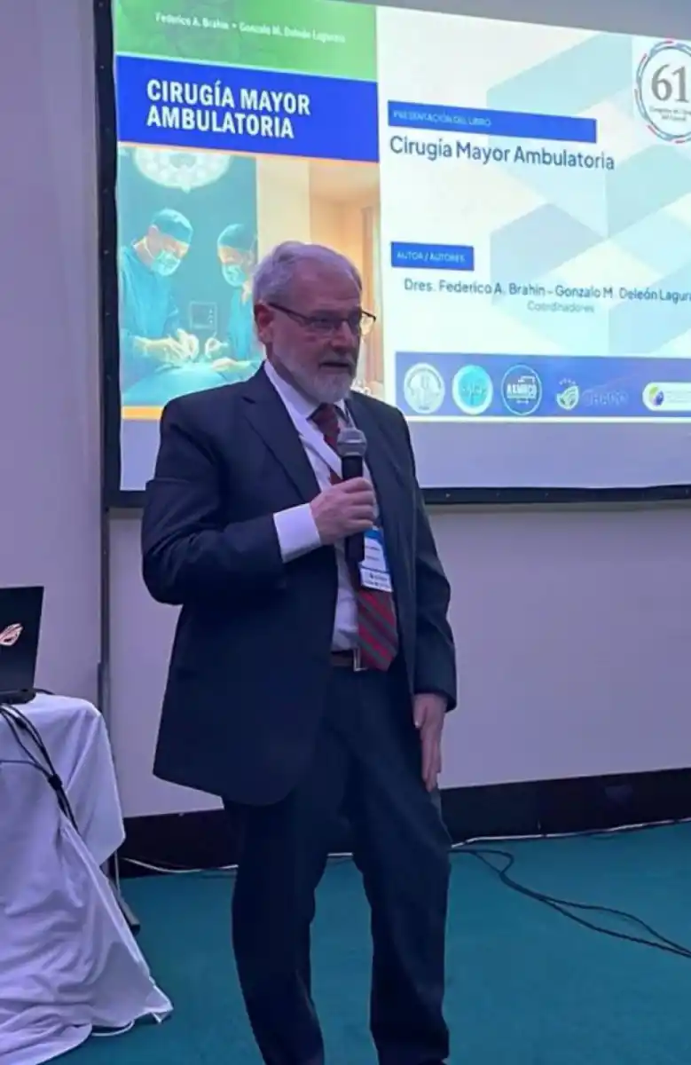 RECONOCIDO DOCTOR. Brahin será condecorado con el premio, mañana en Buenos Aires.