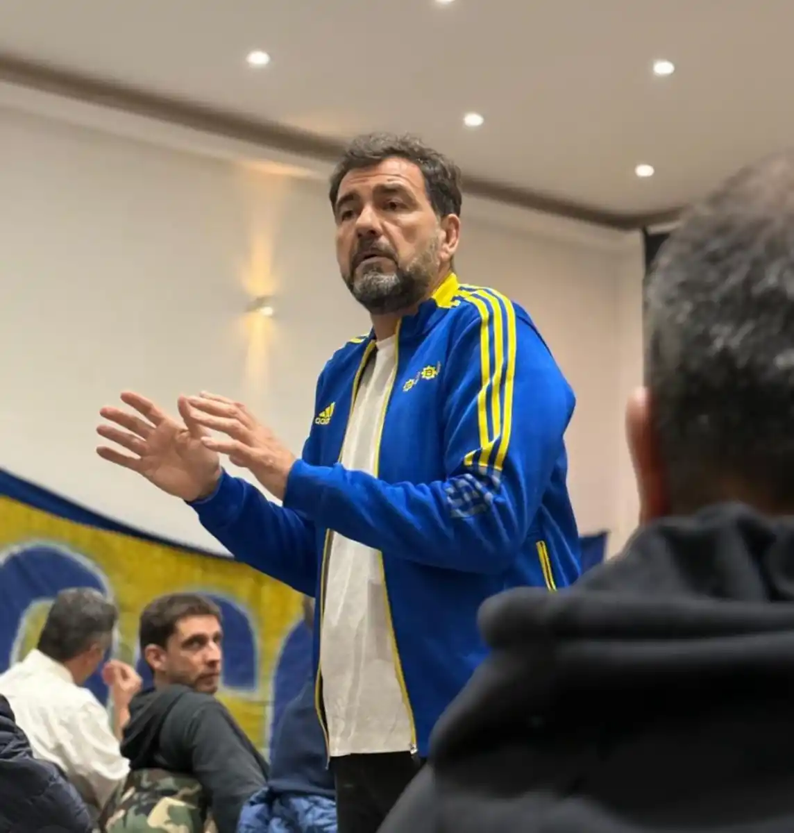 “El socio es el dueño del club”: Reale, aspirante a la presidencia de Boca en 2027, se reunió con hinchas en Tucumán