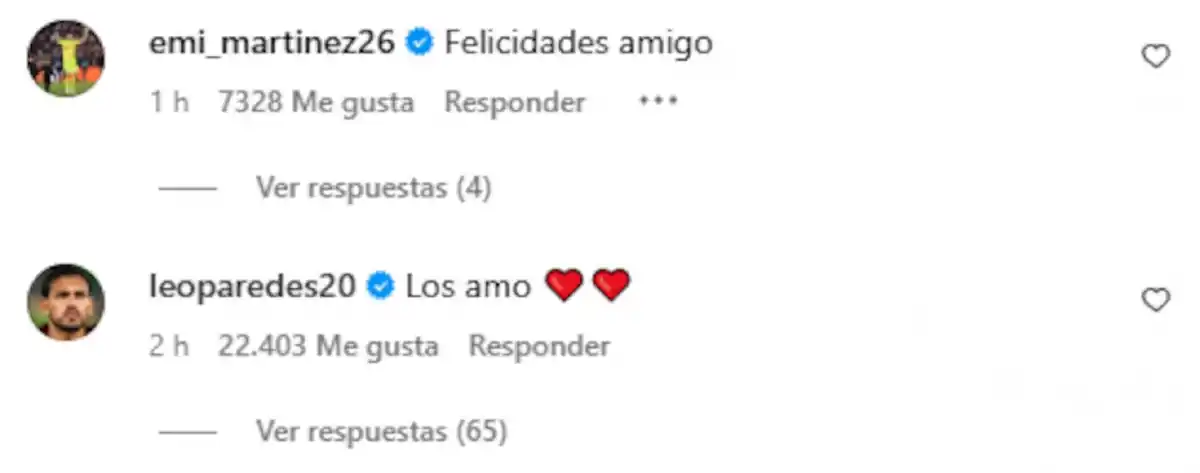 Dybala espera su primer hijo con Oriana Sabatini: las reacciones de los campeones del mundo en las redes