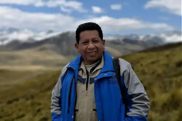 El “Campeón de la Tierra”: visitó Tucumán el ambientalista peruano Constantino Aucca Chutas