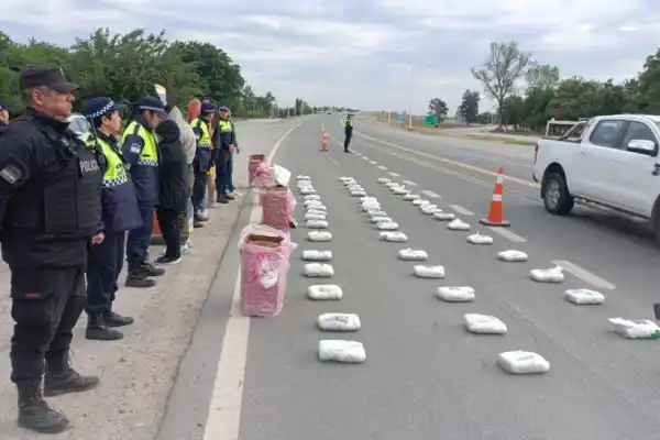 Secuestraron 66 kilos de marihuana en dos operativos