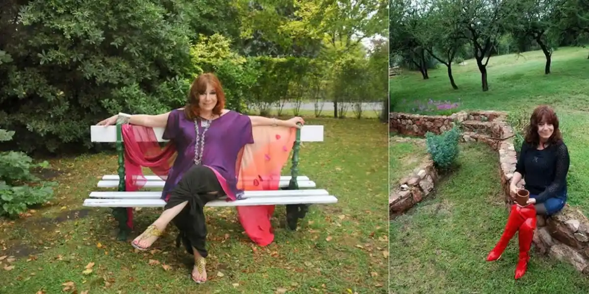 Cómo es la mística casa escondida de Ludovica Squirru en Traslasierra