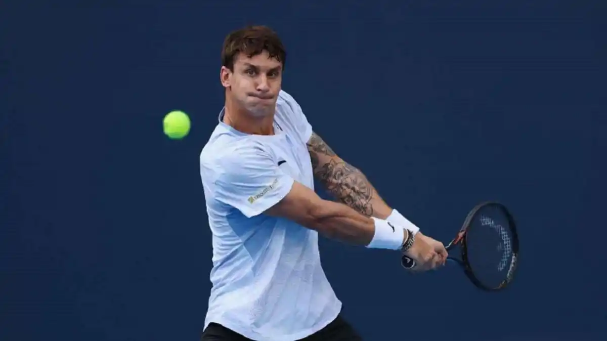 EN ACCIÓN. Ugo Carabelli pasó con ahorro de energía en Shanghai.