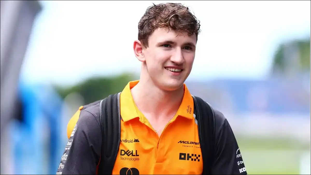 EL ADIÓS DEL TALENTO IRLANDÉS. Alex Dunne dejó el programa junior de McLaren en plena temporada y su futuro en la F1 es una incógnita.