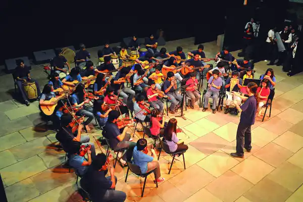 Dos orquestas infanto juveniles, en el teatro San Martín