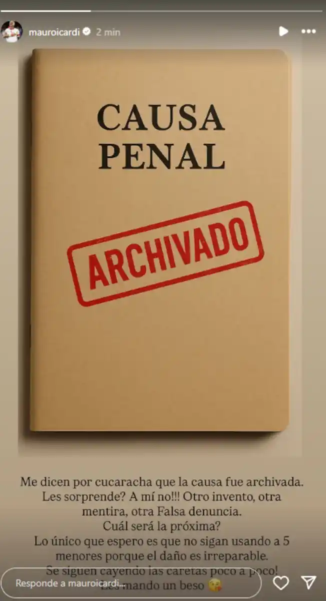 El posteo de Mauro Icardi.