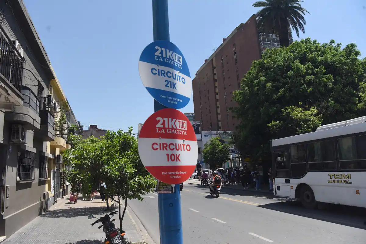 Cómo será el recorrido de la distancia máxima en los 21K LA GACETA: entre el Monumento al Bicentenario y la Casa Histórica