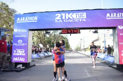 Alejo Orellana Casmuz, el niño de 9 años que brilló en los 21K LA GACETA