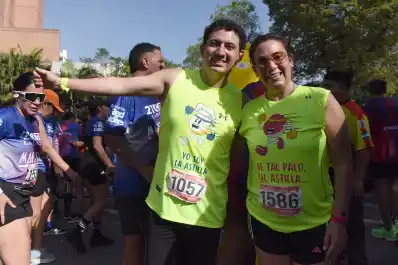 Los 21K LA GACETA en familia: Benjamín y Brenda volvieron a correr juntos después de cuatro años