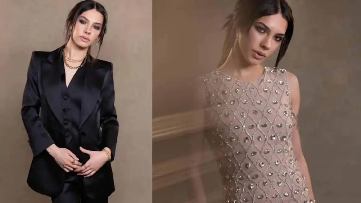 Morena Echarri sorprendió en redes con su debut en la moda: las fotos de la hija de Echarri y Dupláa