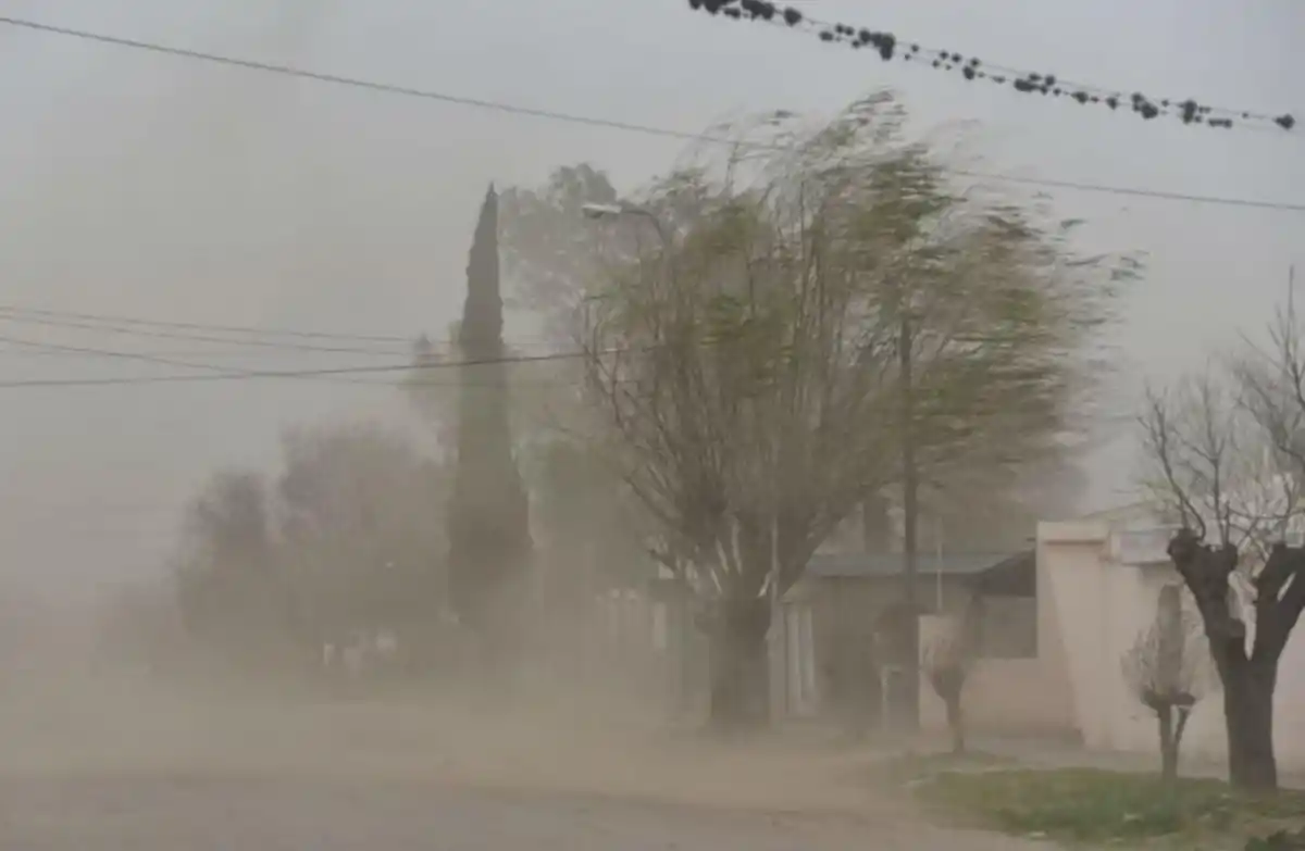 El NOA bajo alerta meteorológica amarilla por vientos de hasta 90 km/h