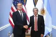 Caputo se reunió con Bessent en busca de apoyo financiero: Continuaremos nuestras productivas conversaciones