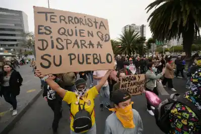 Ecuador, en emergencia: protestas indígenas contra Noboa