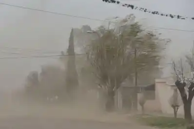El NOA bajo alerta meteorológica amarilla por vientos de hasta 90 km/h