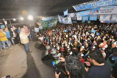 Simoca: la militancia le brindó su apoyo a Jaldo y al Frente Tucumán Primero