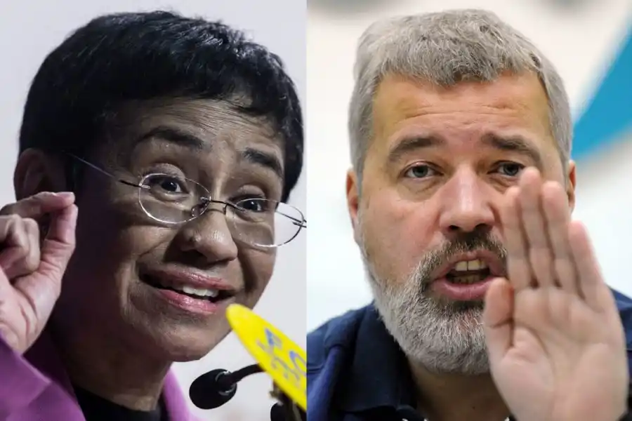 DEL 2021. Maria Ressa y Dmitry Muratov representan la lucha por la libertad de prensa en contextos donde decir la verdad implica un riesgo constante. / AMNISTIA INTERNACIONAL