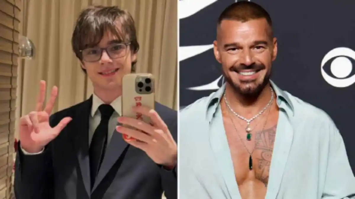Así luce el hijo de Ricky Martin a los 17 años: debutó en el escenario y conquistó al público