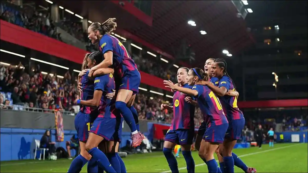INICIO SOÑADO. Alexia Putellas lideró la goleada del Barcelona ante el Bayern Múnich en el debut de la Champions femenina.
