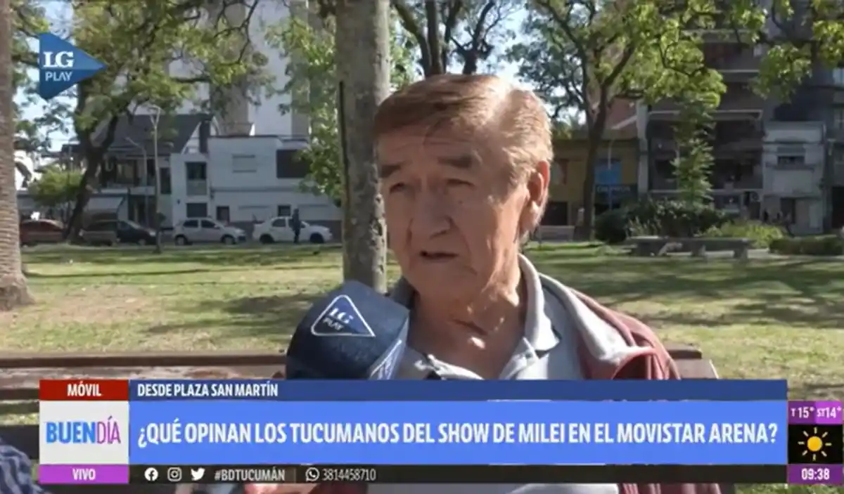 Opiniones divididas en Tucumán por el show musical de Javier Milei