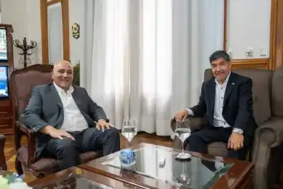 Tienda de campaña: Acevedo y Manzur analizaron el escenario político