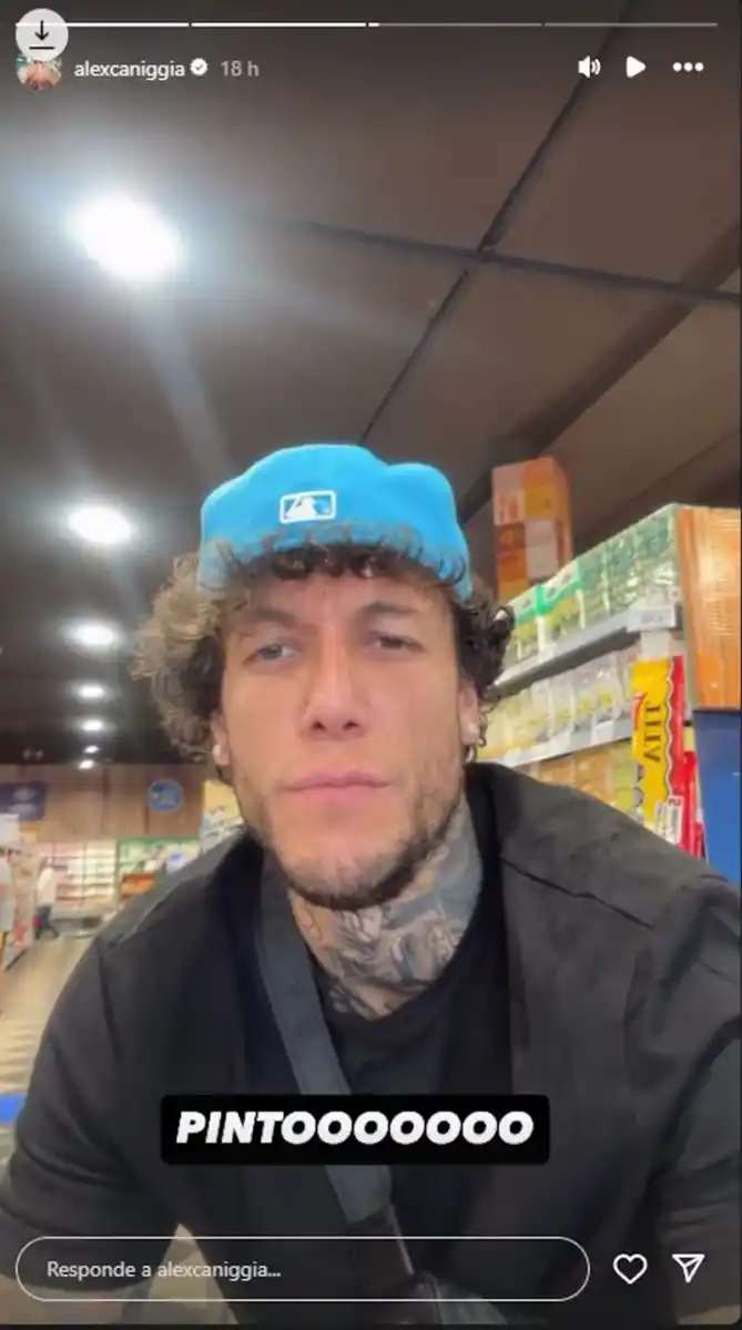 Alex Caniggia se sacó los tatuajes de la cara y es tendencia por su cambio de look