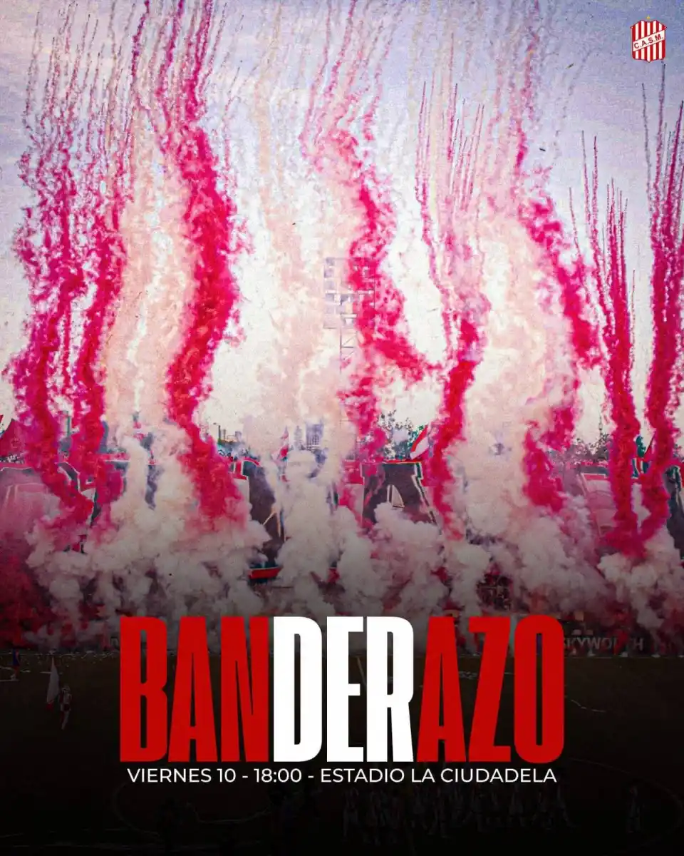 Hinchas de San Martín convocan un banderazo para despedir al equipo antes del duelo con Morón