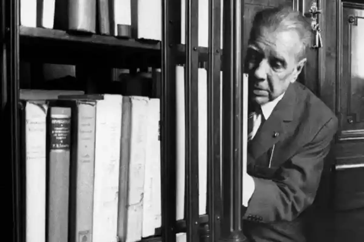 CON HUMOR. En varias entrevistas, Borges habló con gracia de las versiones que circulaban sobre por qué nunca fue reconocido con el galardón internacional.