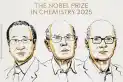 Nobel de Química 2025: premiaron a Kitagawa, Robson y Yaghi, los arquitectos de las moléculas