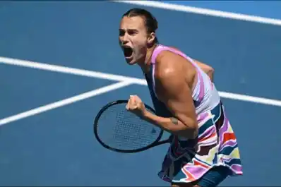 Aryna Sabalenka sufrió más de lo esperado en su debut en el Wuhan Open