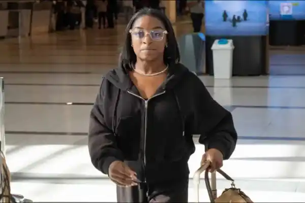 Simone Biles llegó a Buenos Aires y desató la locura entre los fanáticos del deporte