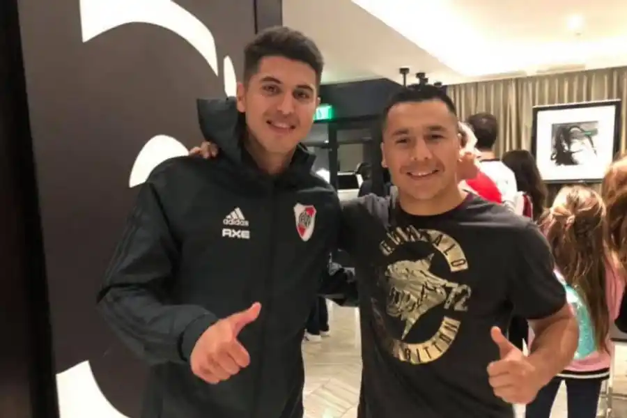 QUE DUPLA. Coria junto Pacquiao, durante un entrenamiento en Estados Unidos