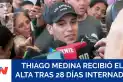 Thiago Medina habló por primera vez tras recibir el alta: “Quiero ver a mis hijas”