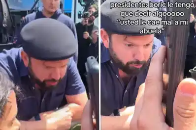 “A mi abuela le caes mal”: la inesperada reacción del presidente de Chile que se volvió viral