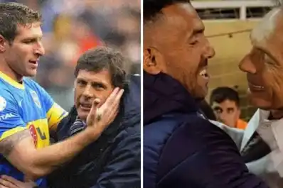 Las emotivas despedidas de los ex Boca Carlos Tévez y Martín Palermo a Miguel Ángel Russo