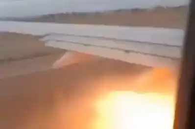 Trelew: una falla en la turbina de un avión de Aerolíneas Argentinas obligó a frenar el despegue