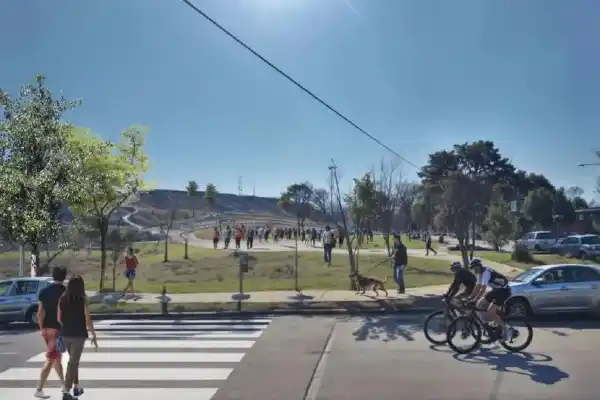 Parque La Hoya: así avanza la obra que combinará naturaleza, deporte y cultura en Yerba Buena