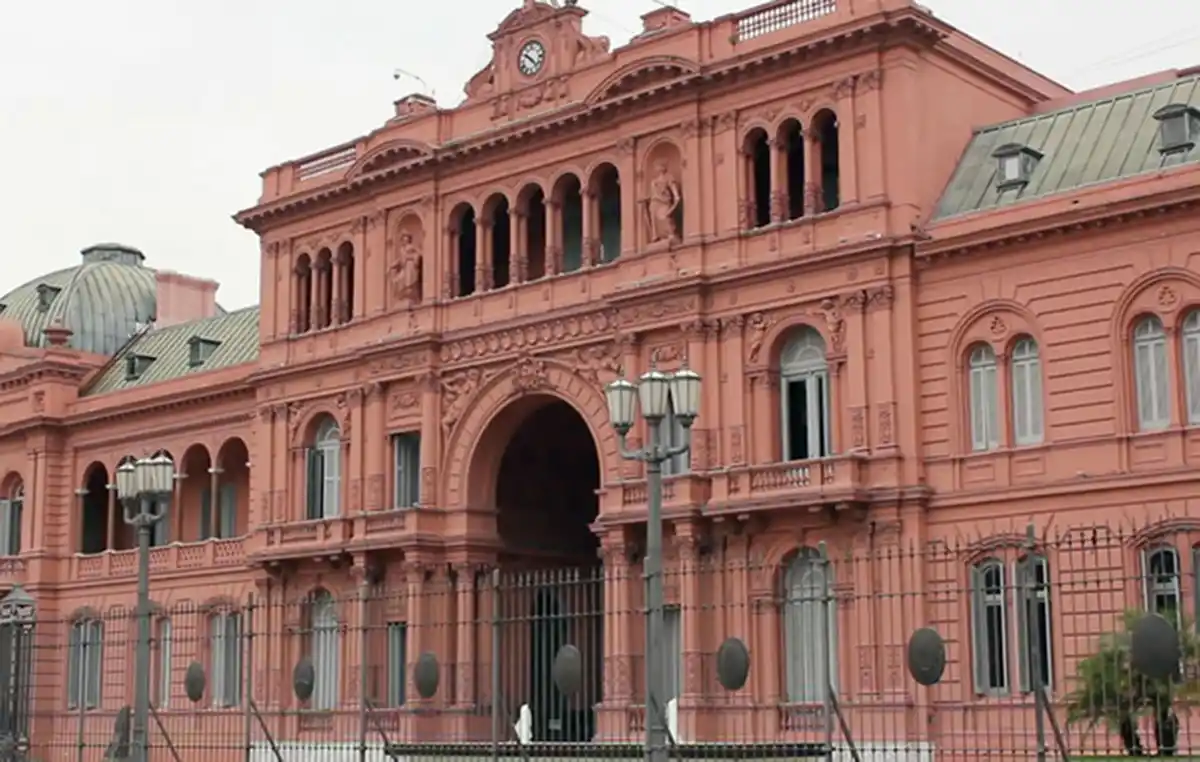 LA CASA ROSADA. Sede del Gobierno nacional.