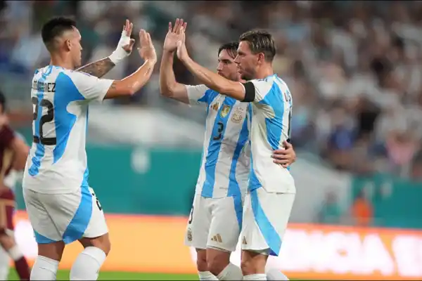 Con gol de Lo Celso, Argentina le ganó a Venezuela en el amistoso desde Miami
